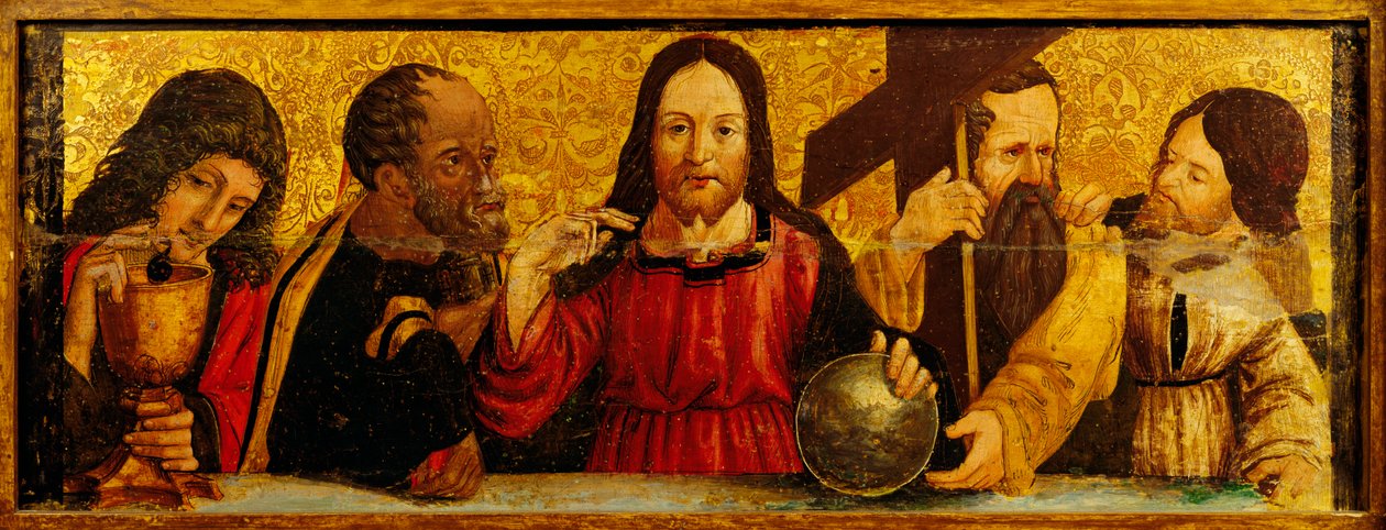Dernière Cène, détail du prédelle d