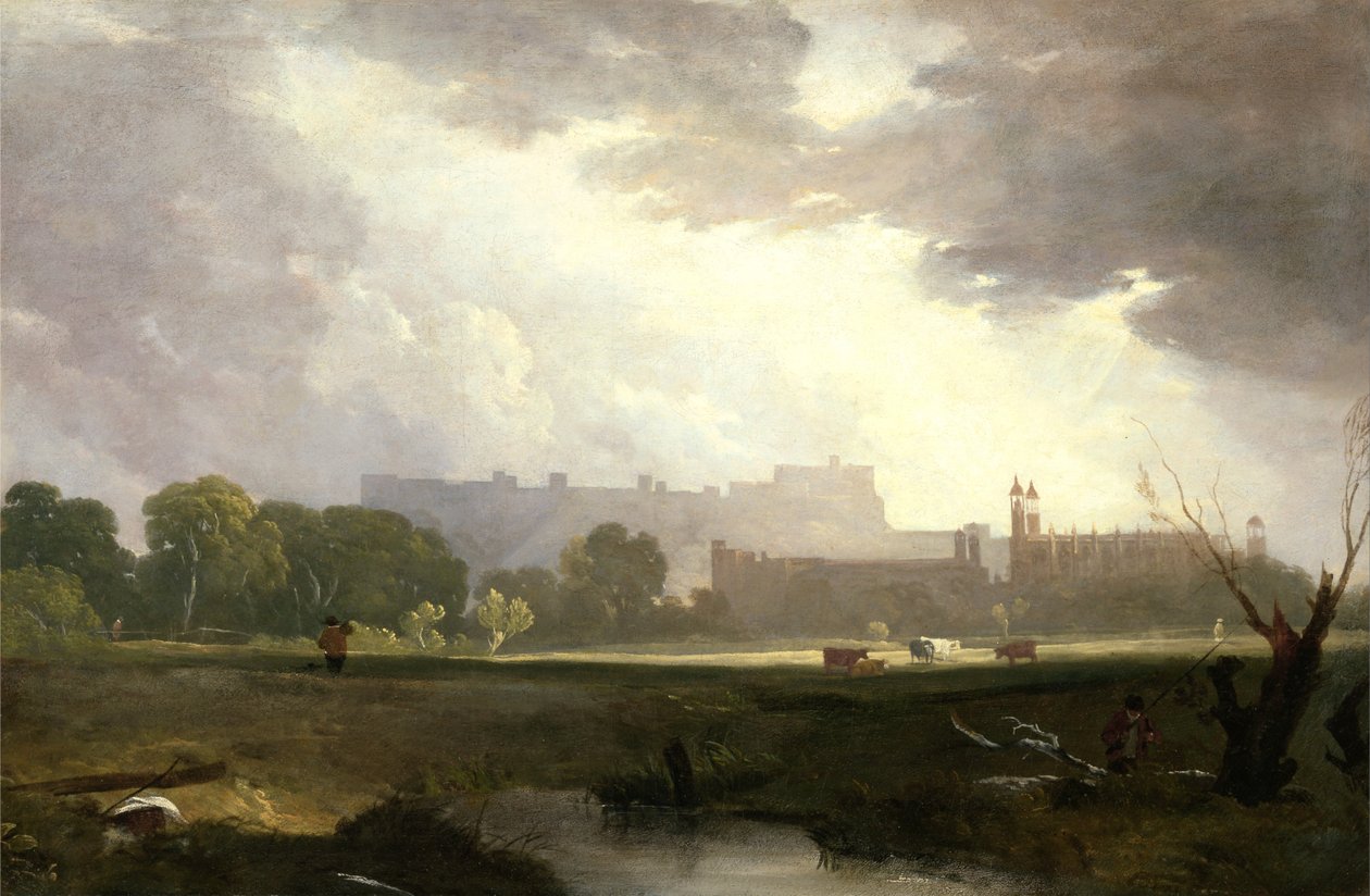 Windsor depuis Eton - Sir Augustus Wall Callcott