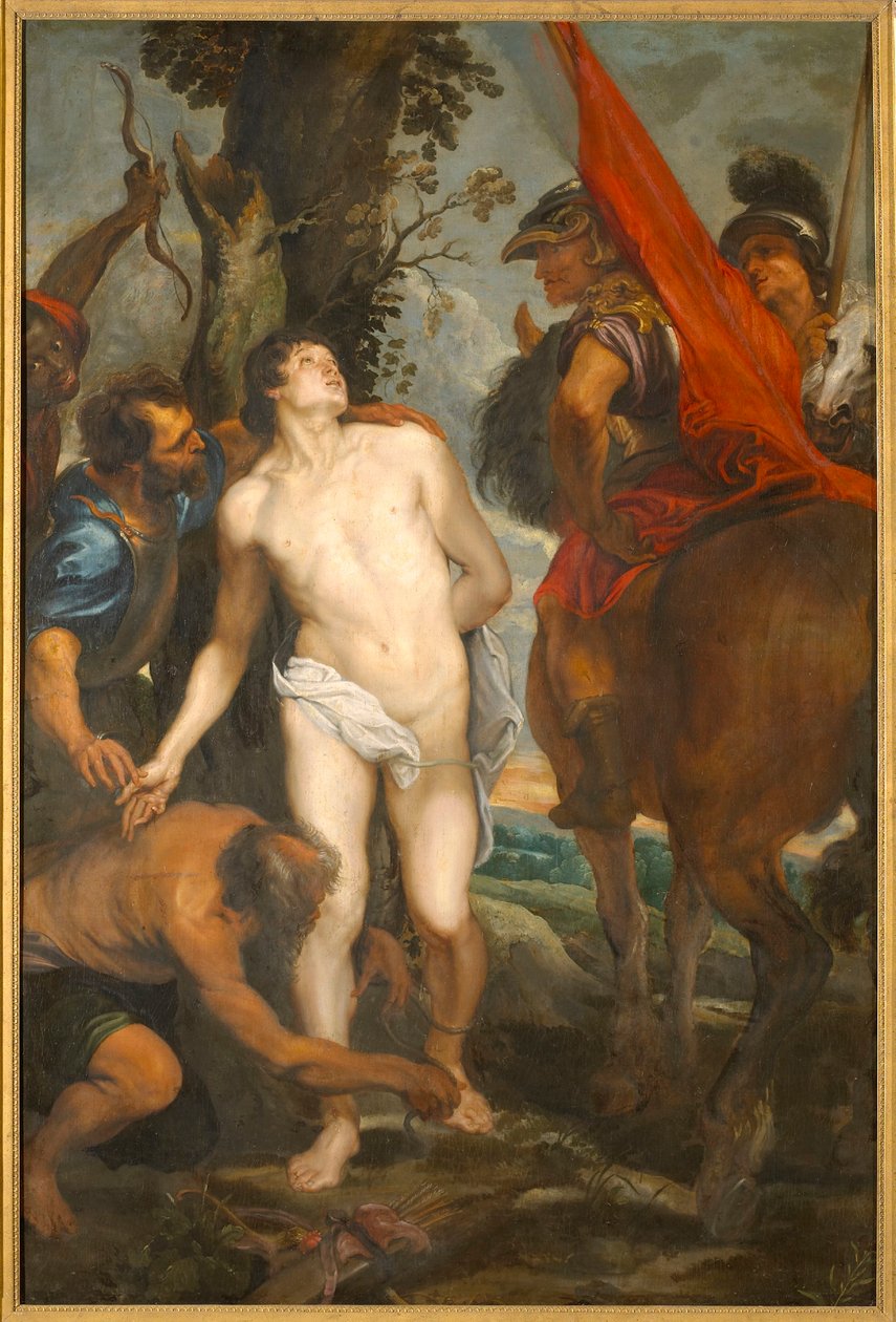 Saint Sébastien lié pour le martyre - Sir Anthony van Dyck