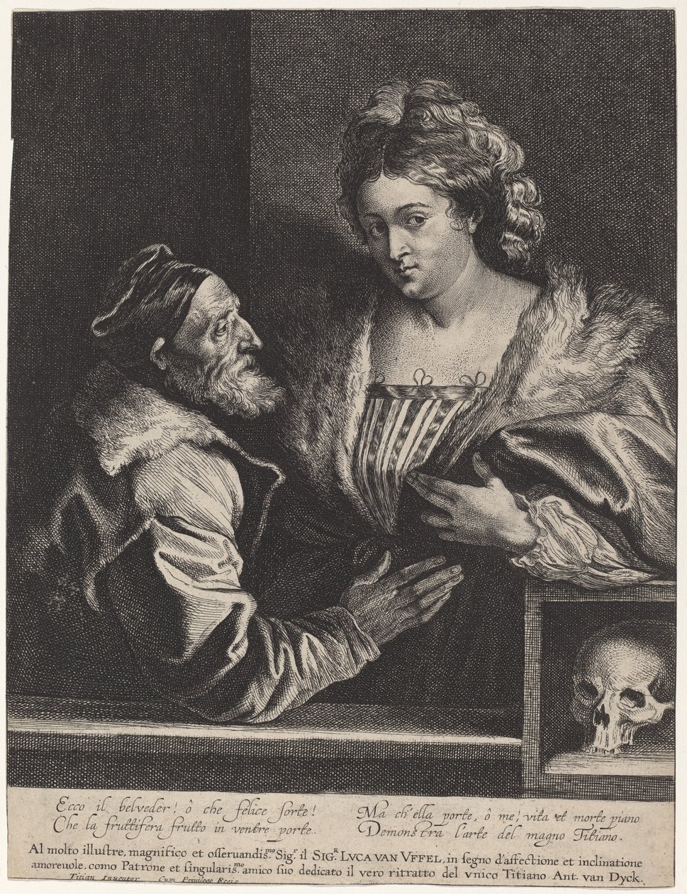 La Maîtresse de Titien - Sir Anthony van Dyck