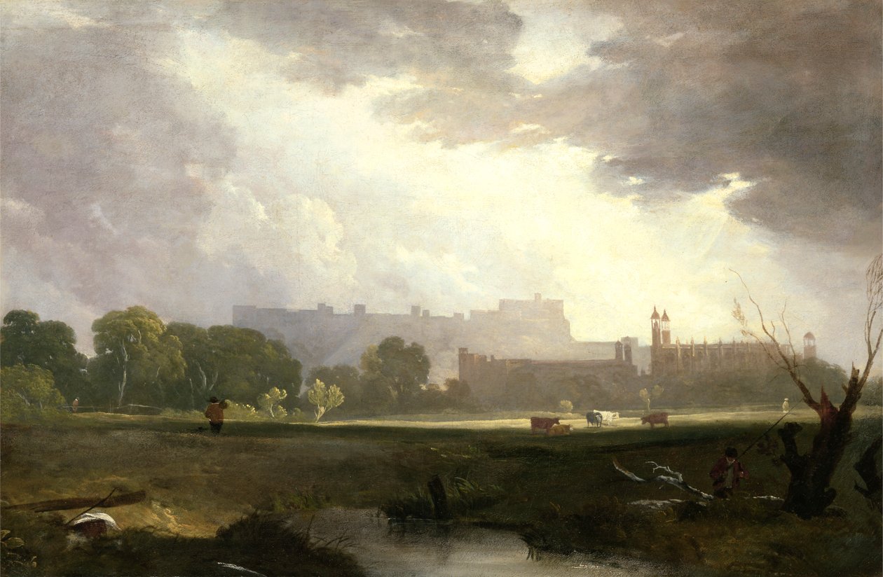 Windsor depuis Eton - Sir Augustus Wall Callcott
