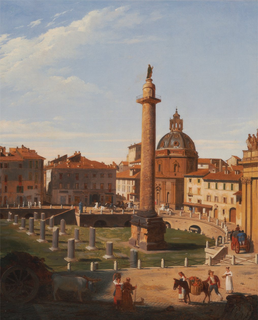 Vue du forum de Trajan, Rome - Sir Charles Lock Eastlake