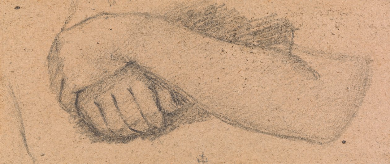 Bras de la Fille Debout au Centre - Sir David Wilkie