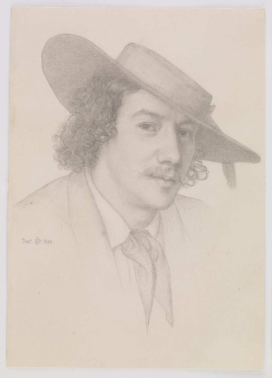 Portrait de Whistler - Sir Edward John Poynter