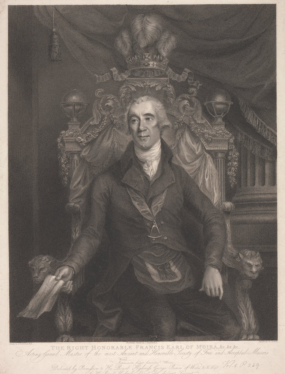 Francis Rawdon-Hastings, 1er marquis de Hastings - Sir Edwin Henry Landseer