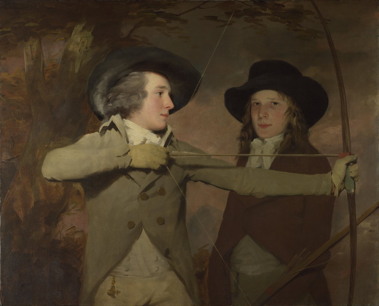 Robert Ferguson de Raith et le lieutenant-général Sir Ronald Ferguson Les Archers, vers 1789 - Sir Henry Raeburn