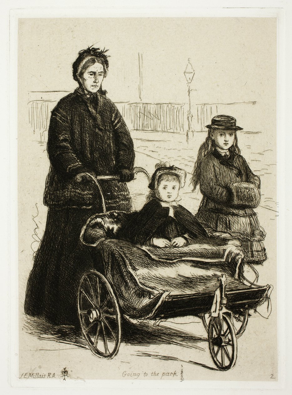 Aller au parc - Sir John Everett Millais