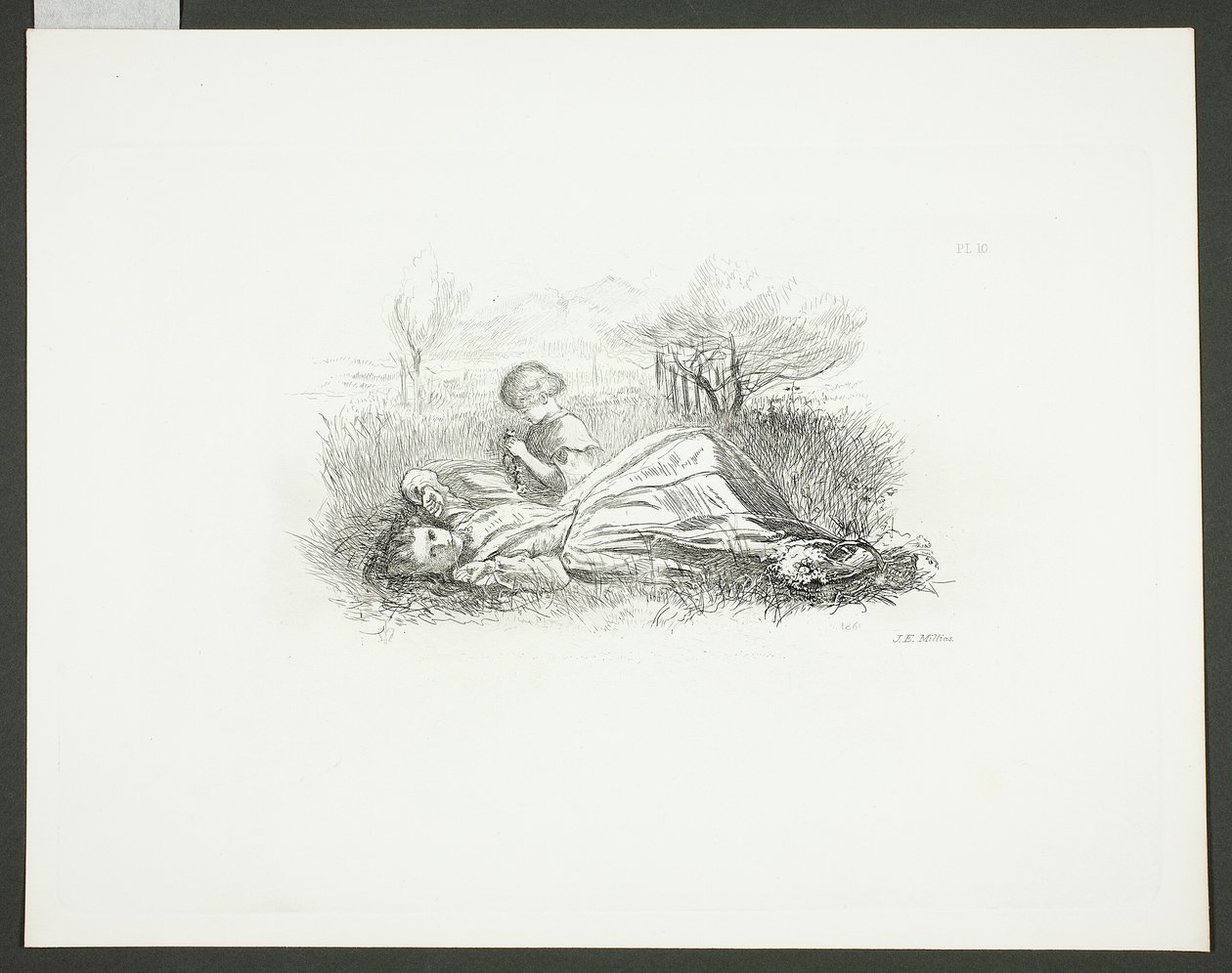 Indolence estivale - Sir John Everett Millais