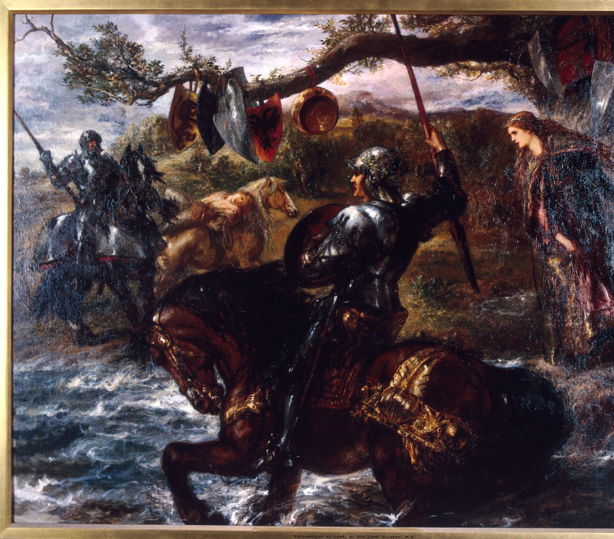 Lancelot du Lac, 1886 - Sir John Gilbert