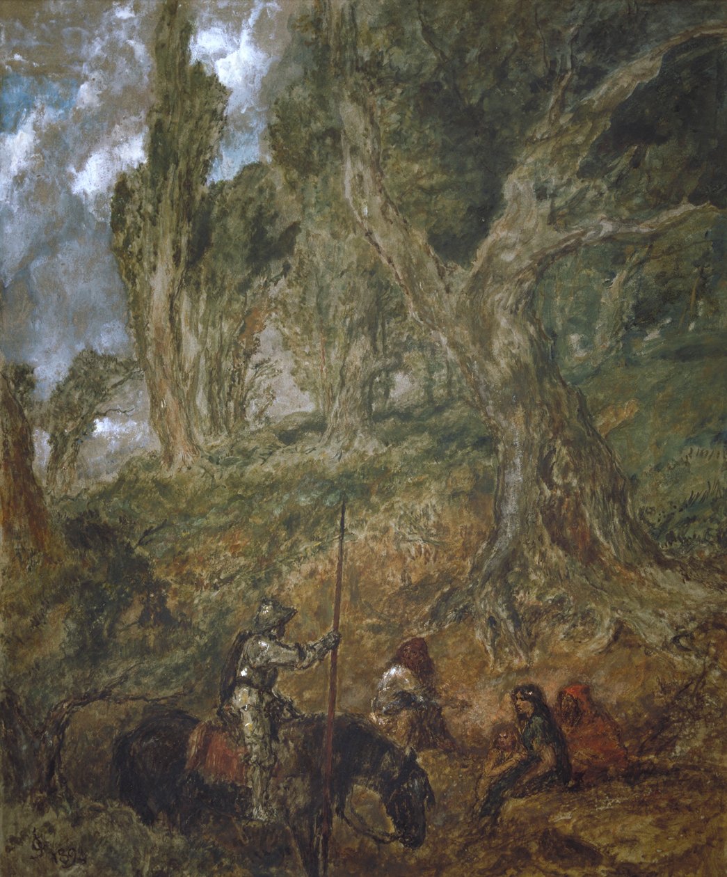 La Route Perdue - Sir John Gilbert
