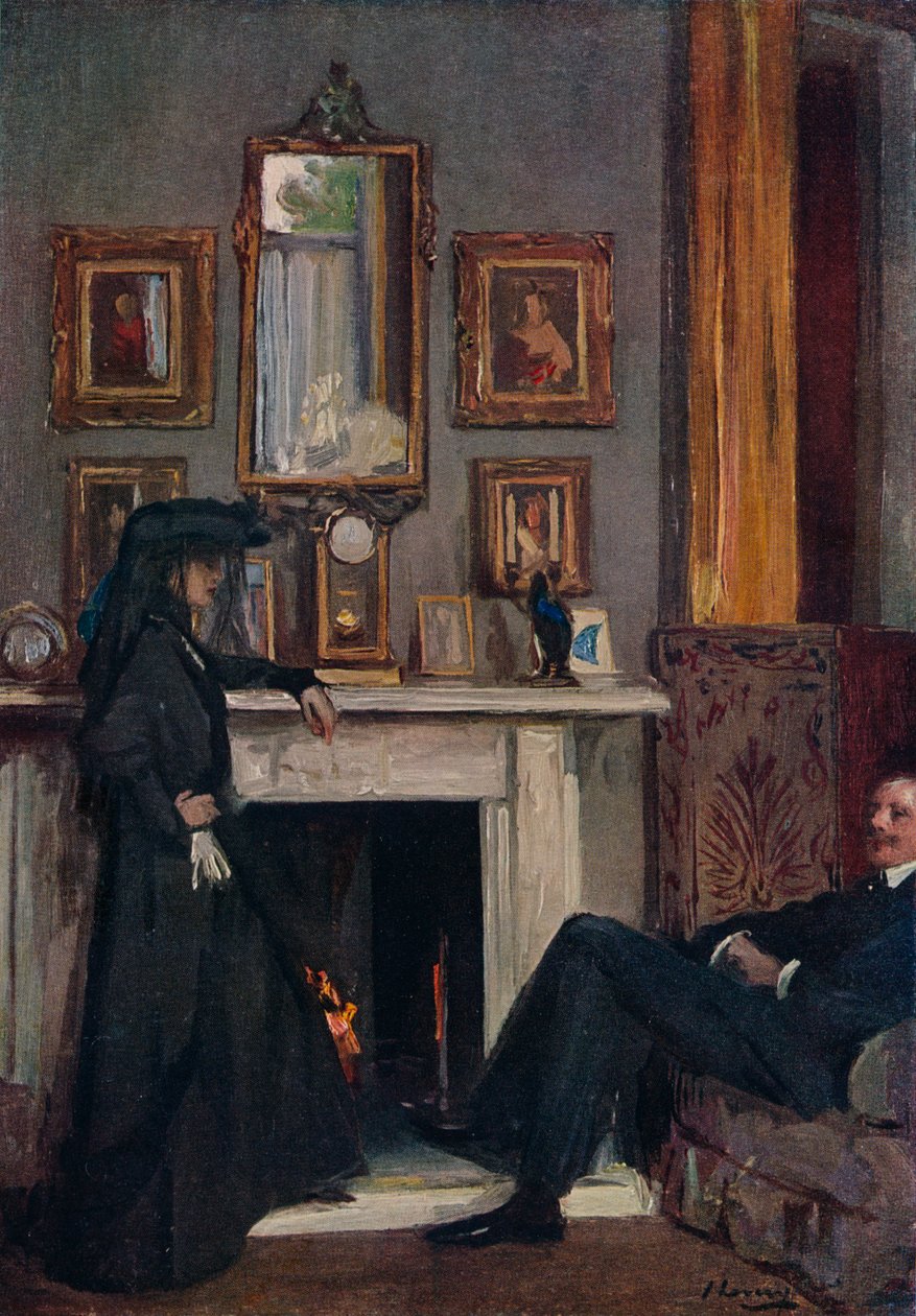 Le salon gris, Tanger - Sir John Lavery