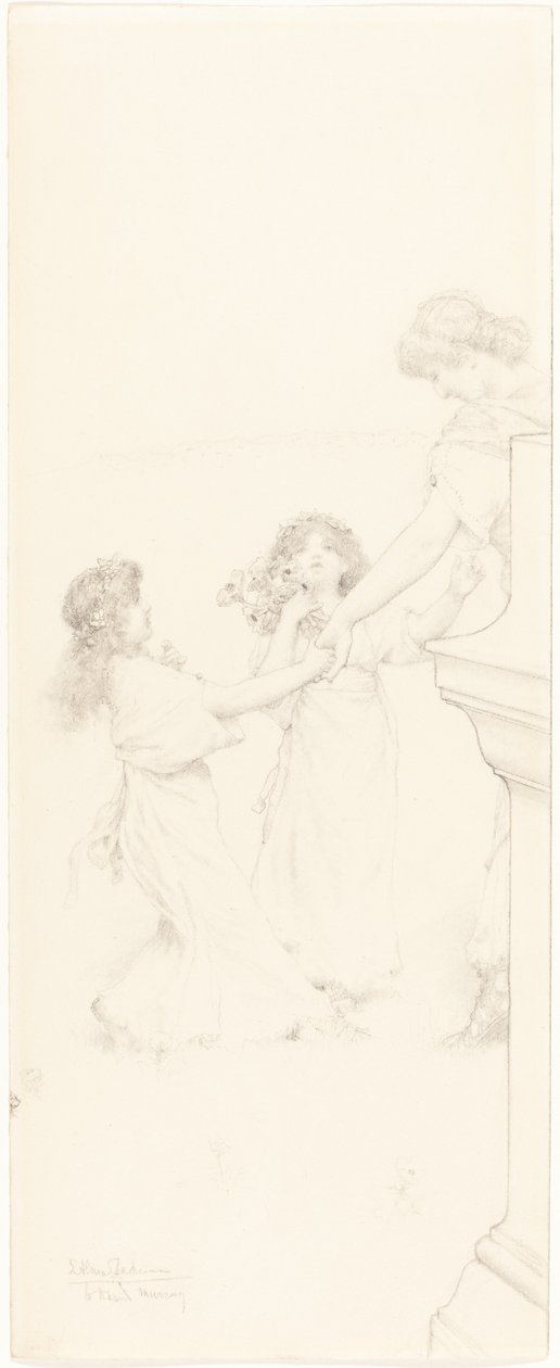 Une danse au printemps - Sir Lawrence Alma Tadema