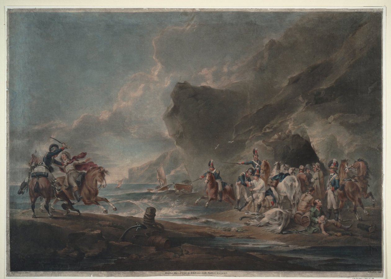 Contrebandiers vaincus, 1795-1798 - Sir Peter Francis Bourgeois