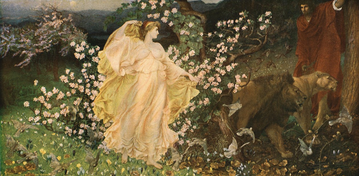 Vénus et Anchises - Sir William Blake Richmond