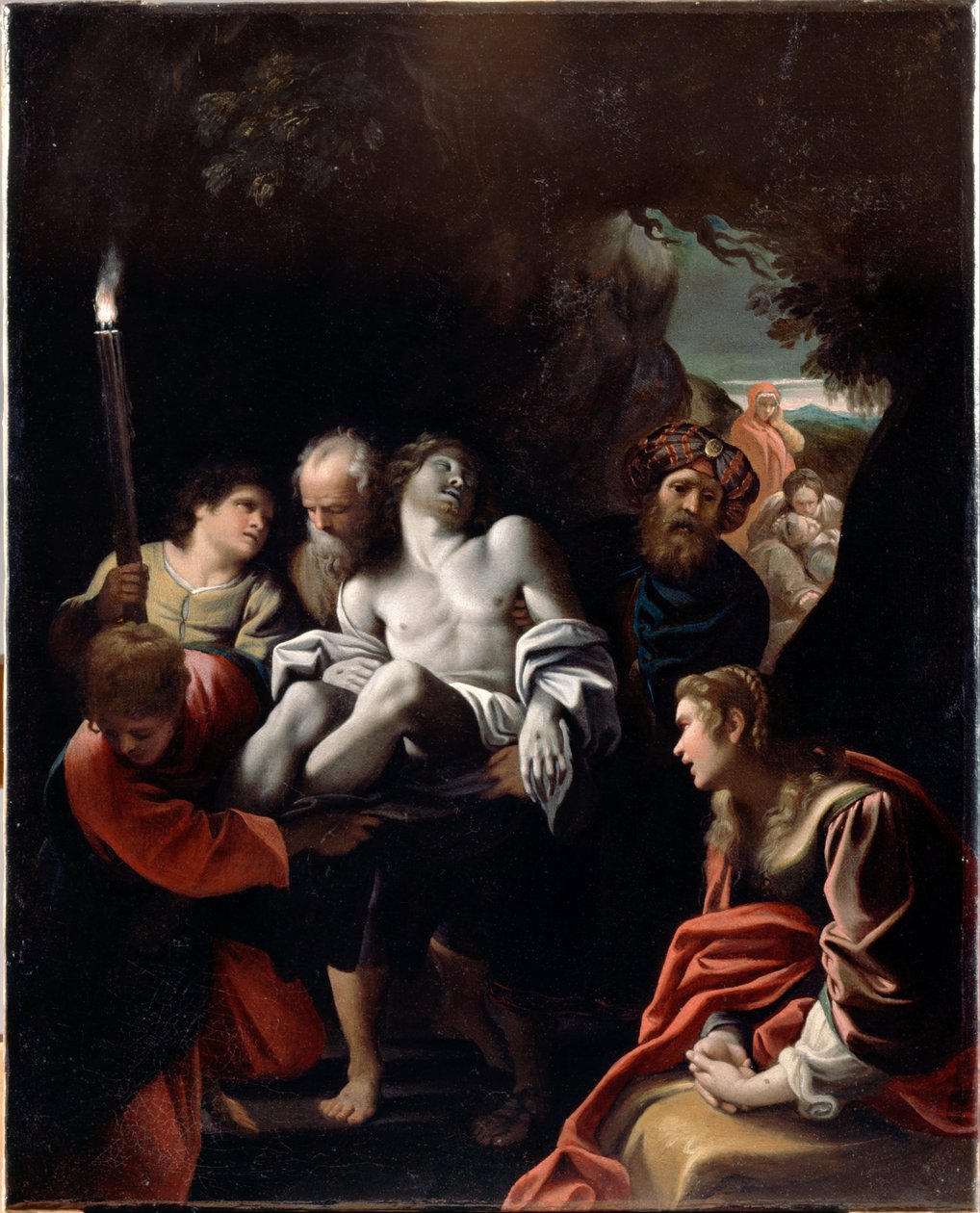 Christ porté au tombeau - Sisto Badalocchio