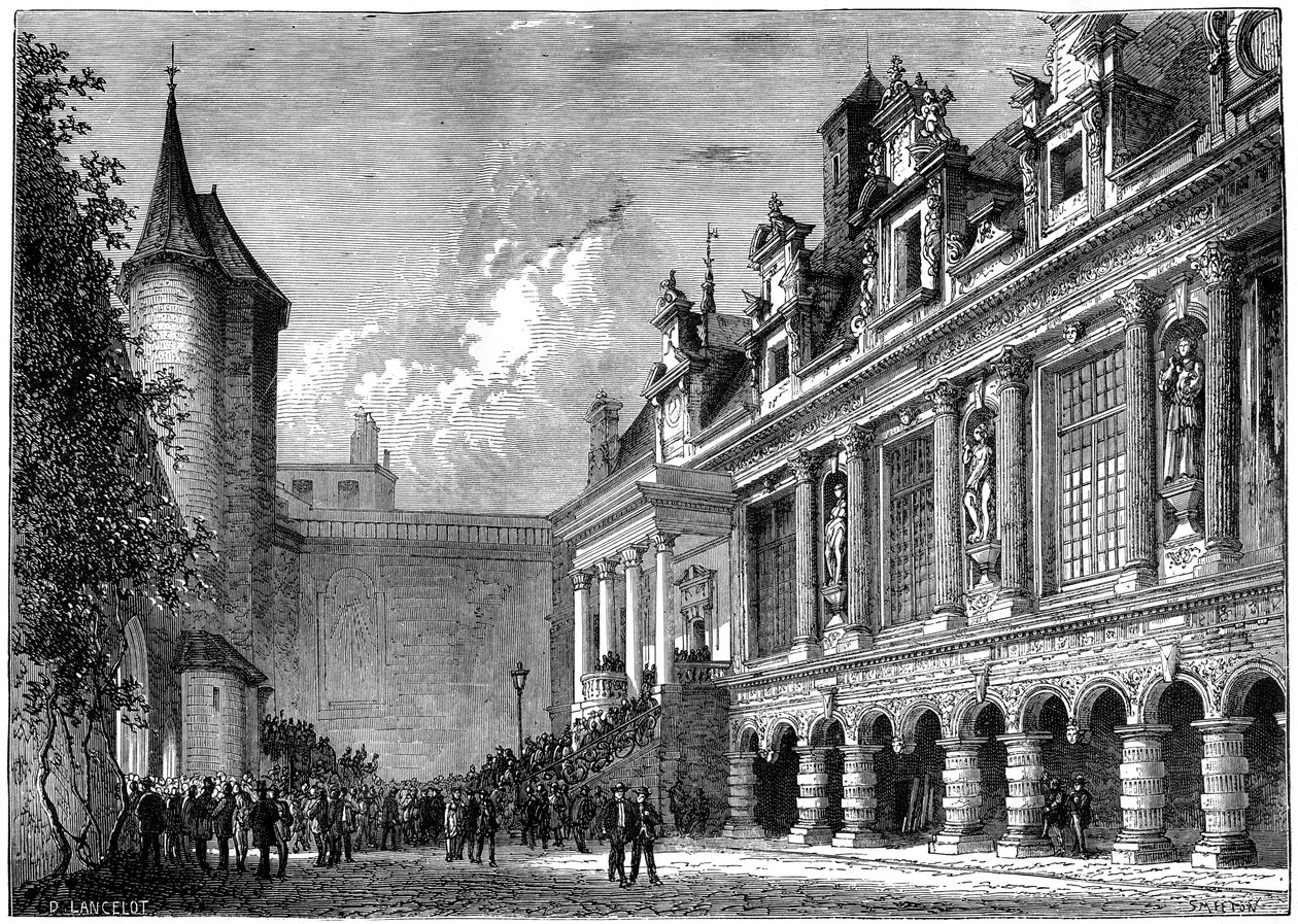 Hôtel de ville de La Rochelle, France, 1882-1884 - Smeeton