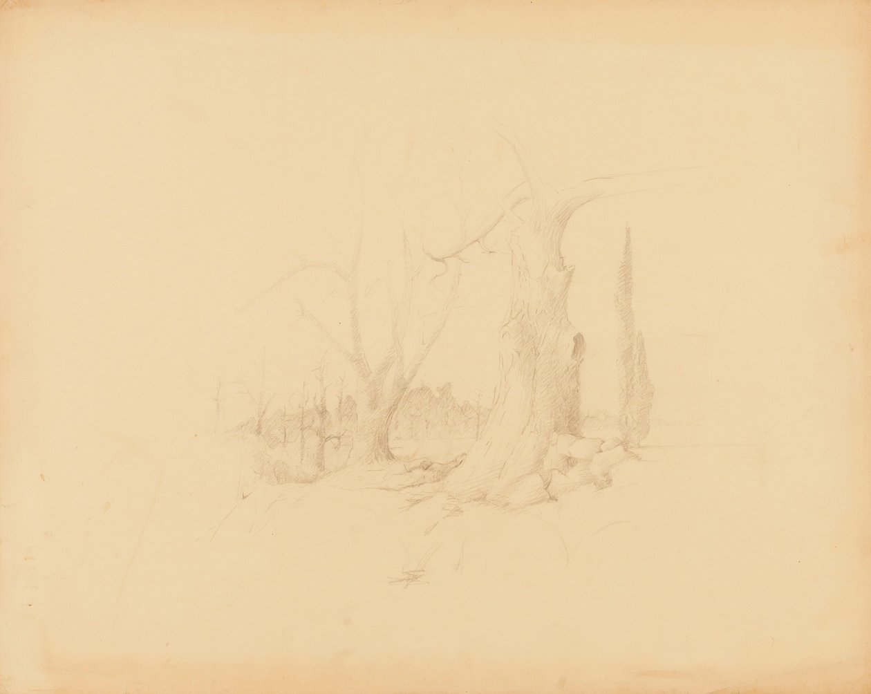 Paysage - Solon H. Borglum