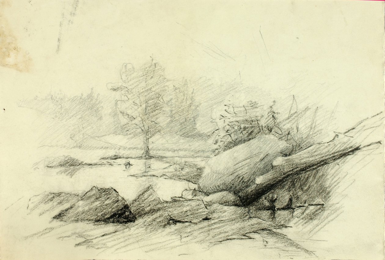 Paysage - Solon H. Borglum