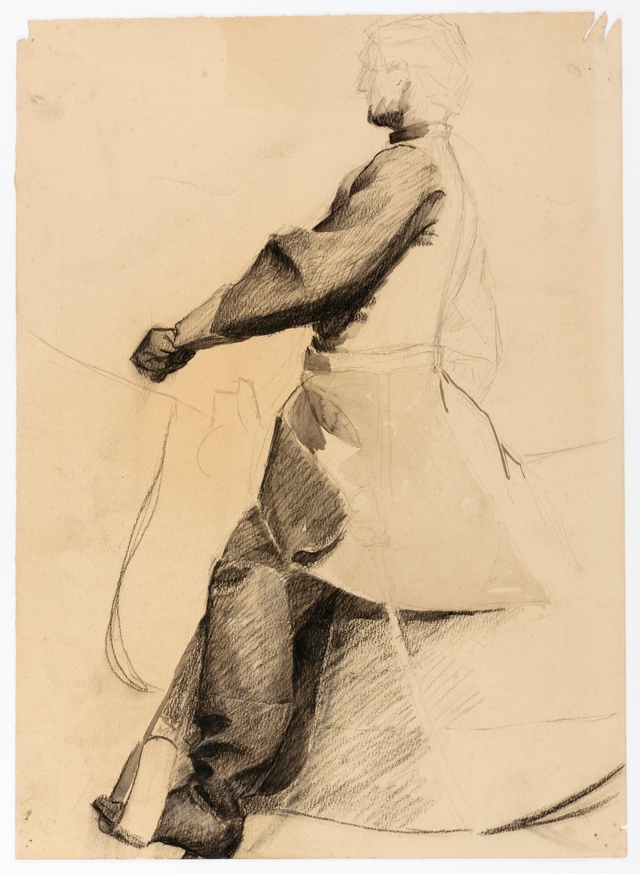 Étude pour un monument équestre - Solon H. Borglum