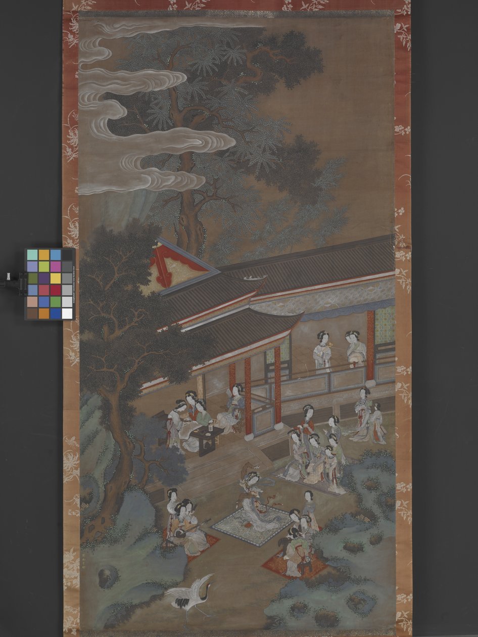 Une fête au palais de Han, date inconnue - Songnian Liu