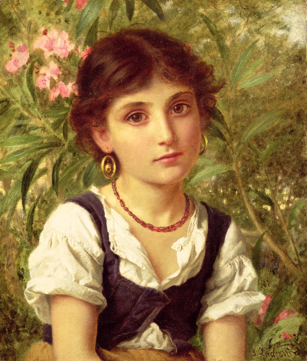 Pensées lointaines - Sophie Gengembre Anderson