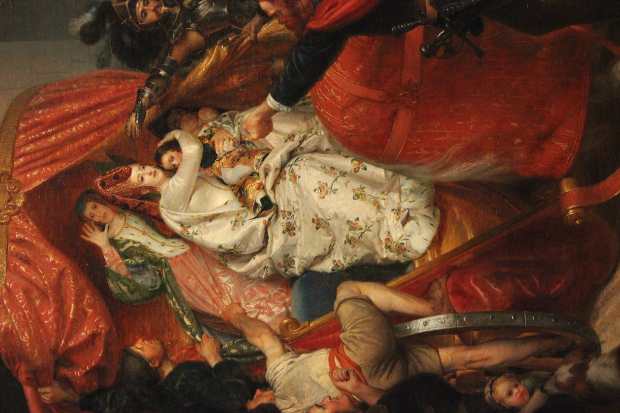 La duchesse de Bourgogne arrêtée aux portes de Bruges - Sophie Fremiet