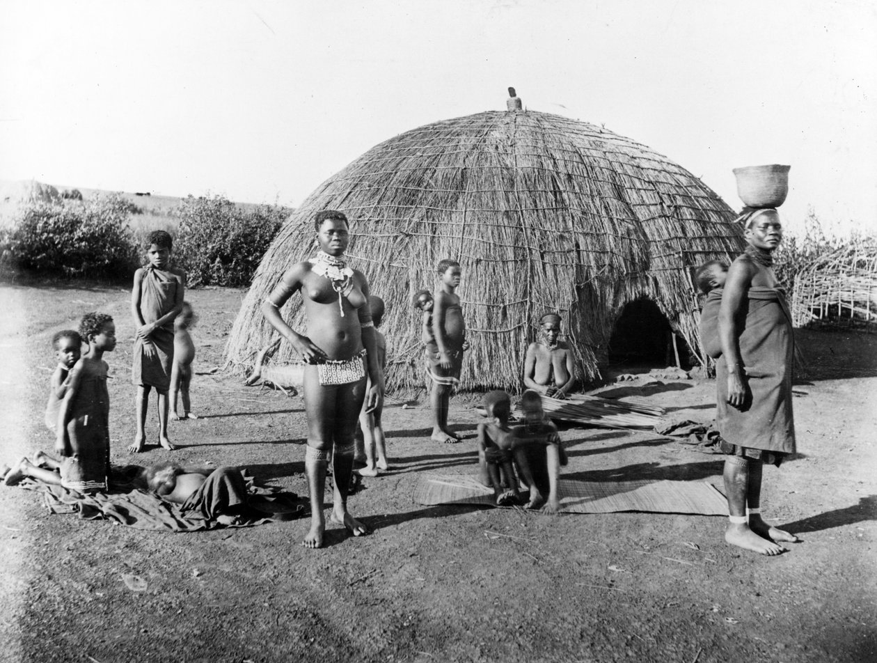 Fabrication de nattes au Zululand - South African Photographer
