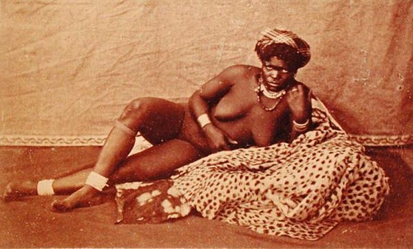 Une Cléopâtre Zoulou, vers 1880 - South African School