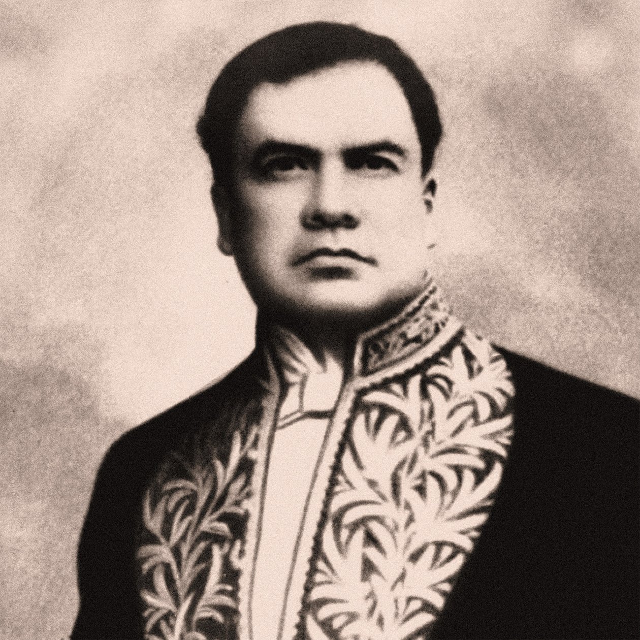 Portrait de Rubén Darío - South American School