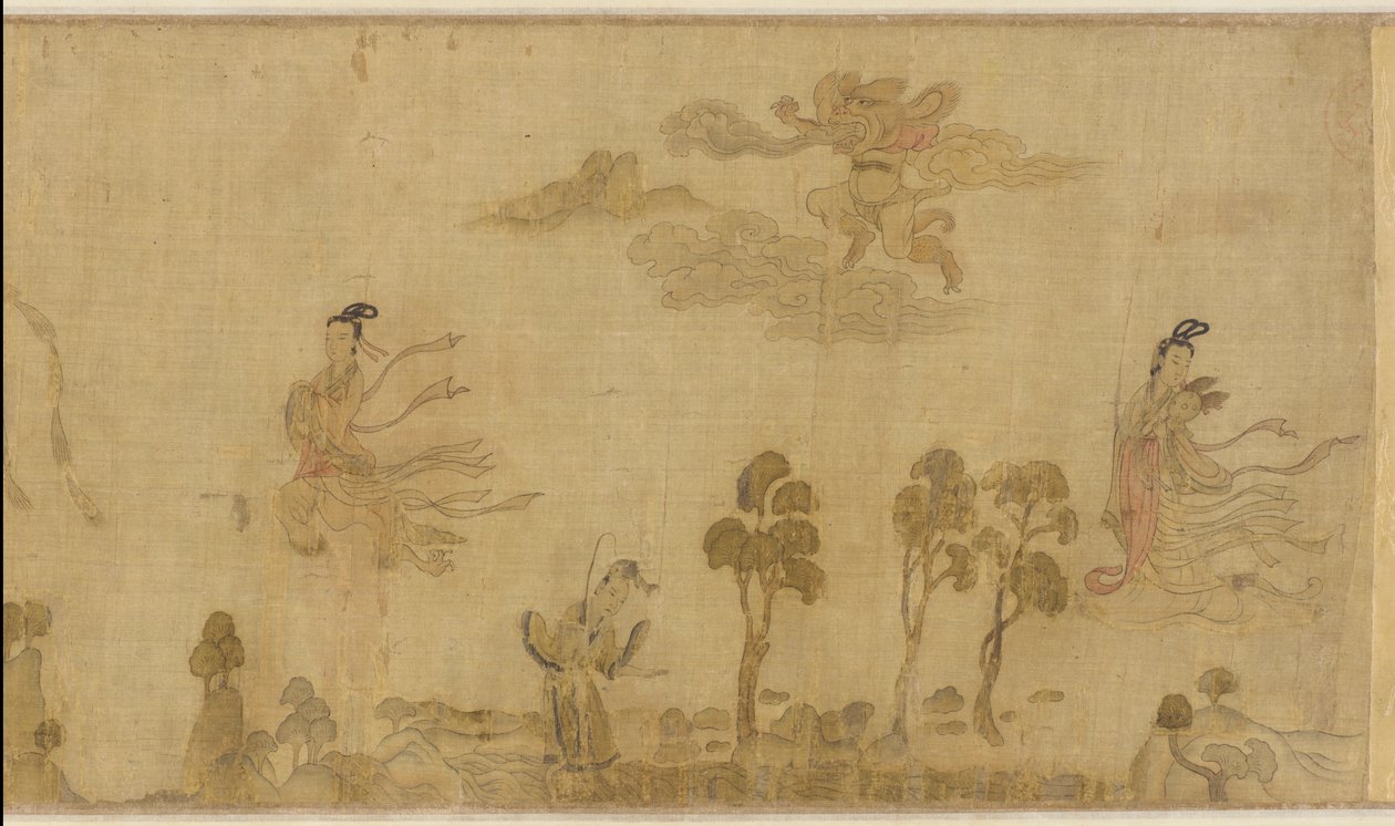 Nymphe de la rivière Luo, milieu du 12e au milieu du 13e siècle - Southern Song Dynasty Chinese School
