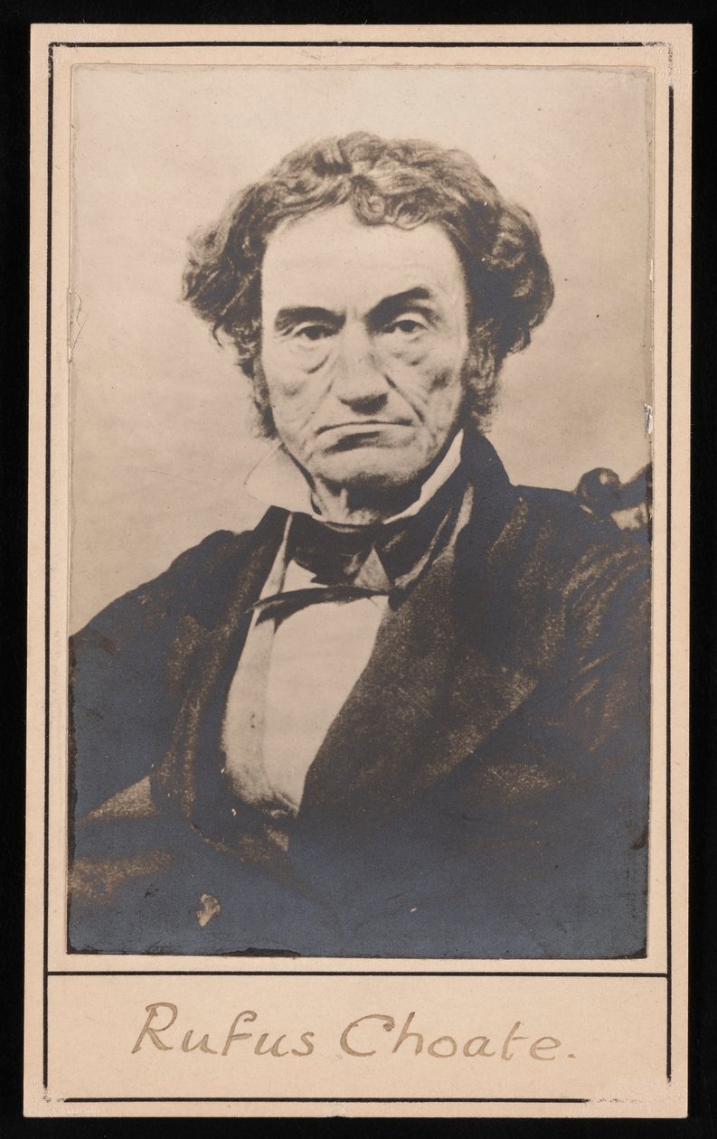 Portrait de Rufus Choate 1799-1859, avant 1859 - Southworth and Hawes
