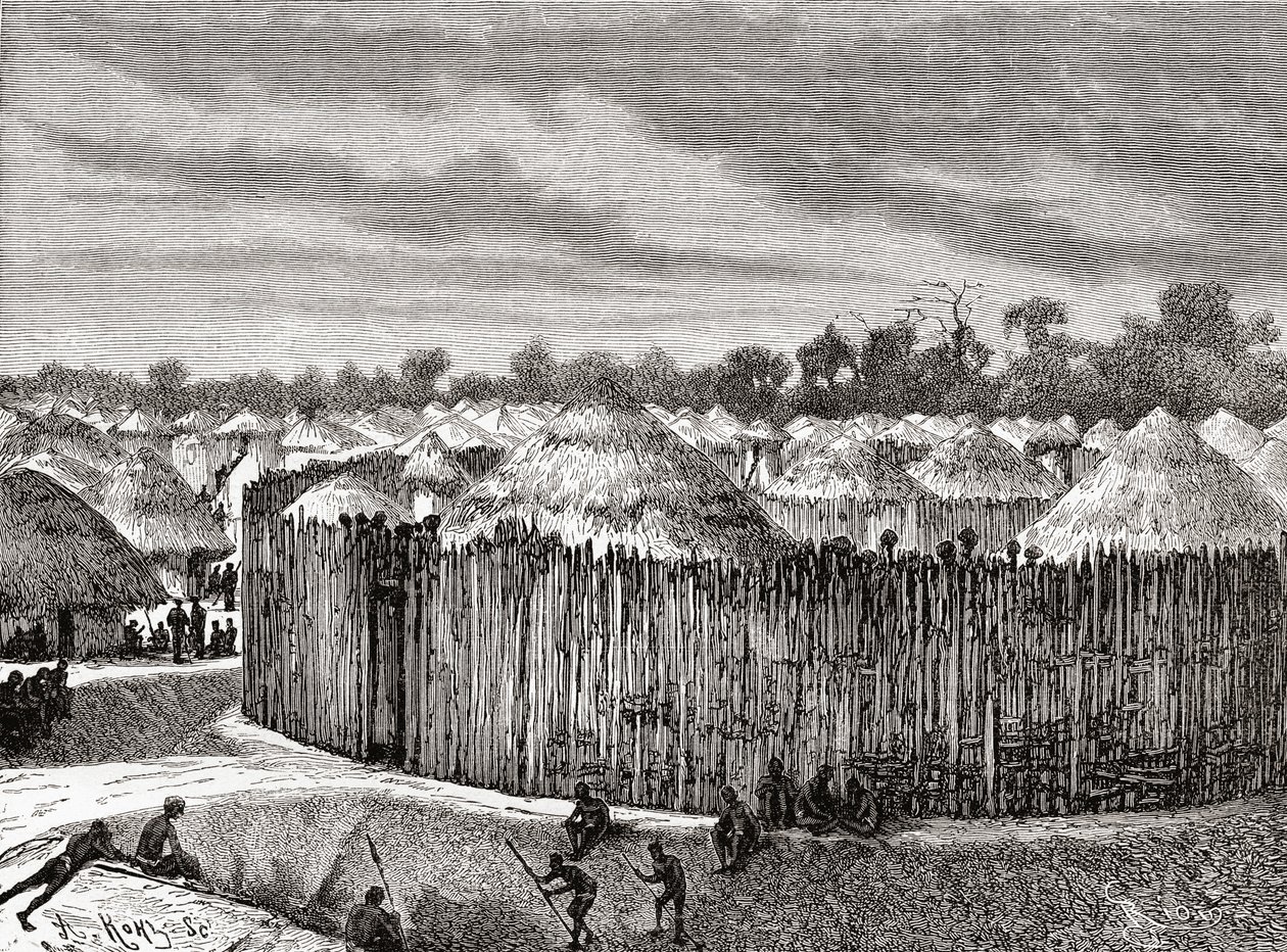 Un village en Afrique centrale au XIXe siècle, de 