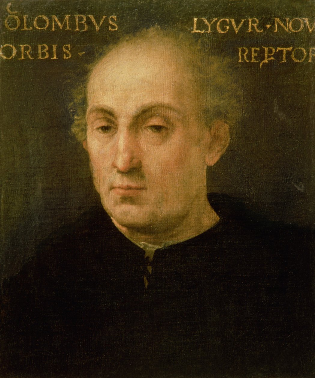 Portrait de Christophe Colomb (1451-1506) - Spanish School