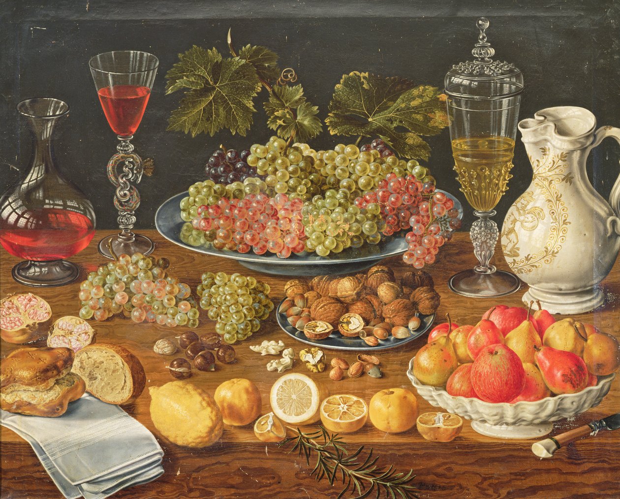 Nature morte avec fruits - Spanish School