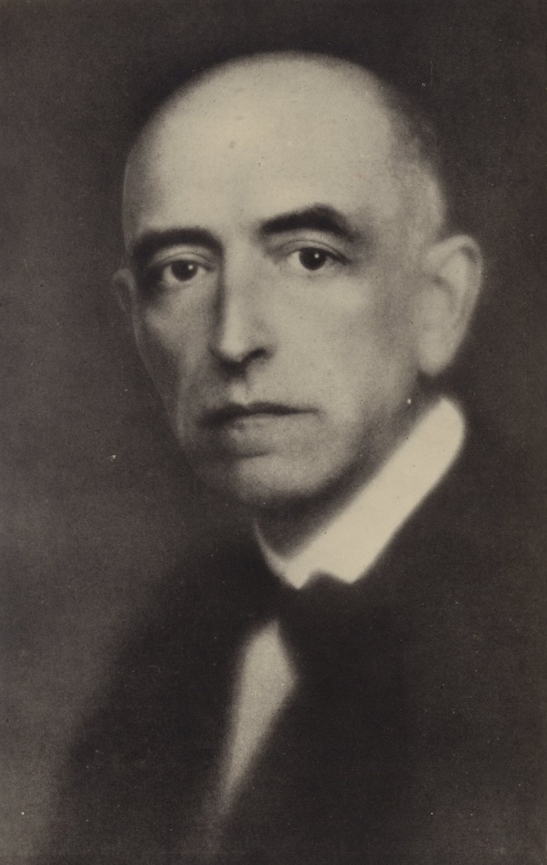 Manuel de Falla, compositeur espagnol (1876-1946) (photo n/b) - Spanish Photographer