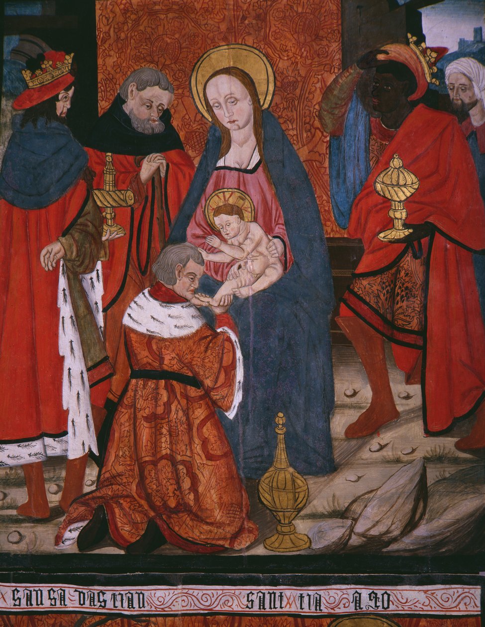 Adoration des Mages, panneau de l