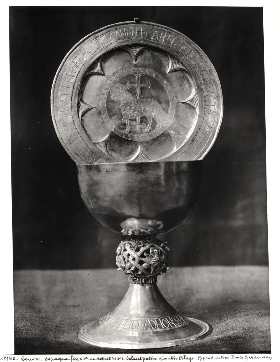 Calice et patène eucharistique, appartenant à l