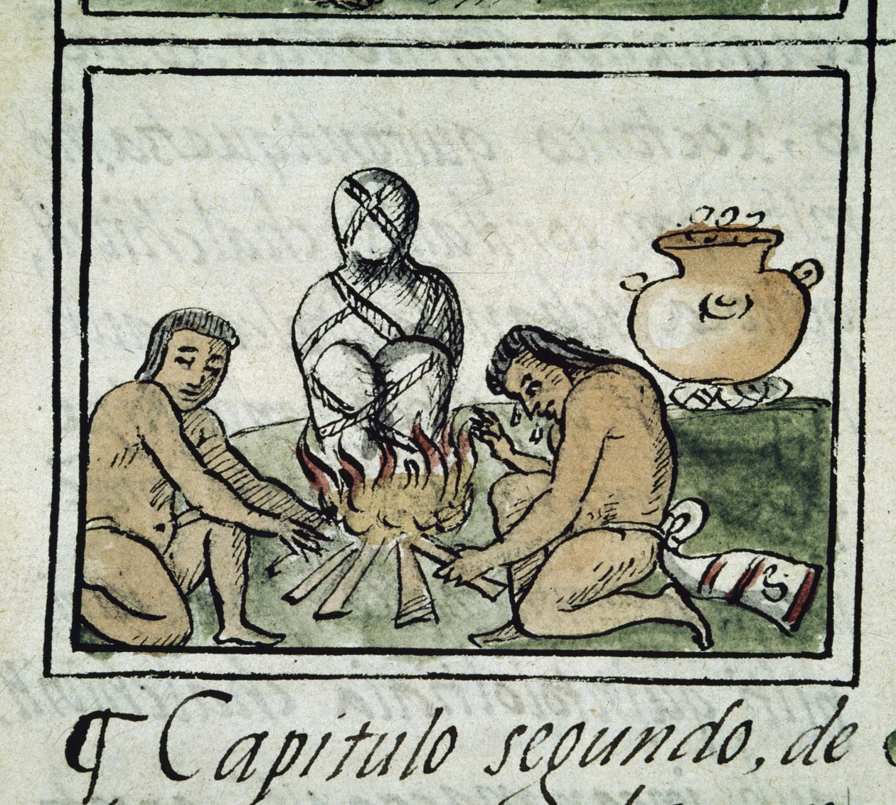 Codex de la conquête du Mexique : momification d