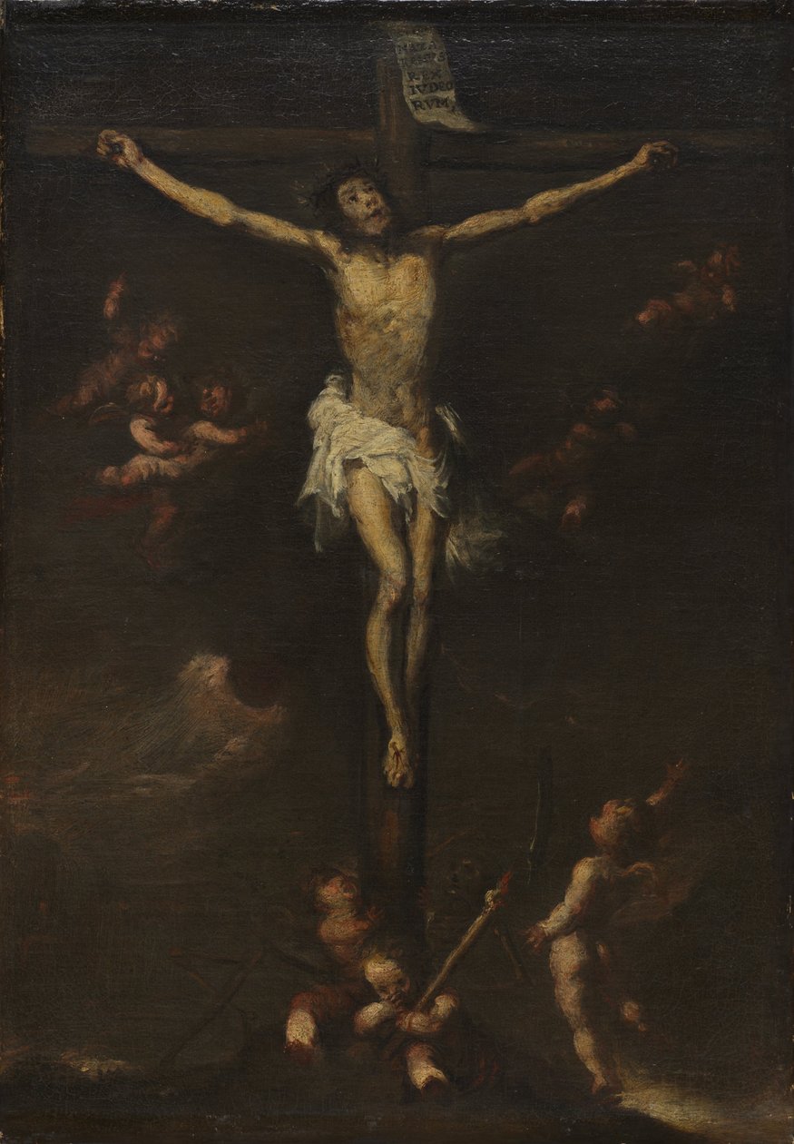 Crucifixion - Spanish School