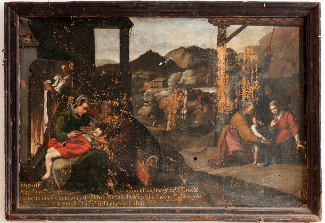 Ermitage (Ermita de Nuestra Señora de Belén). Intérieur. - Spanish School