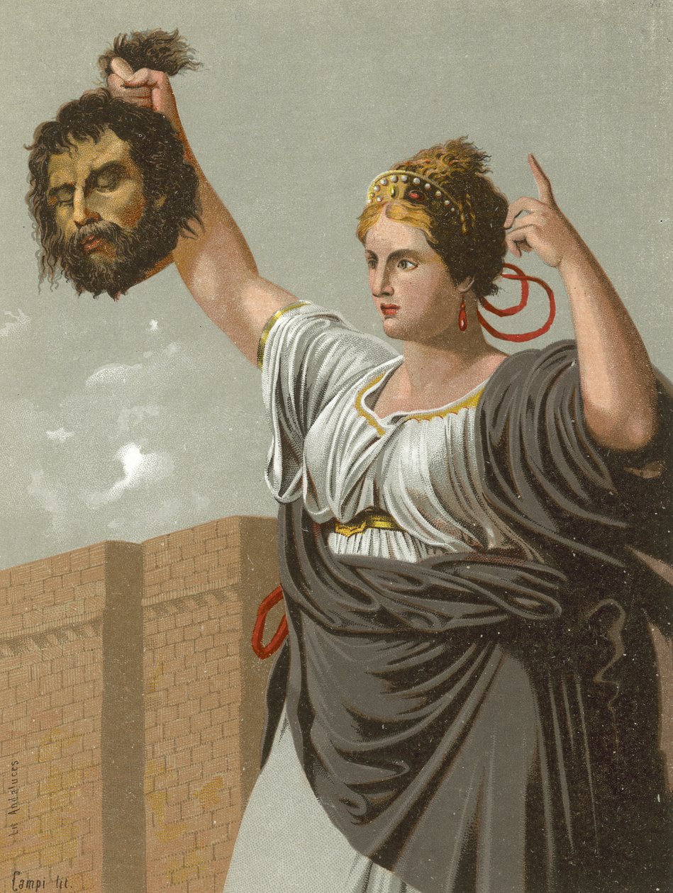 Judith avec la tête d