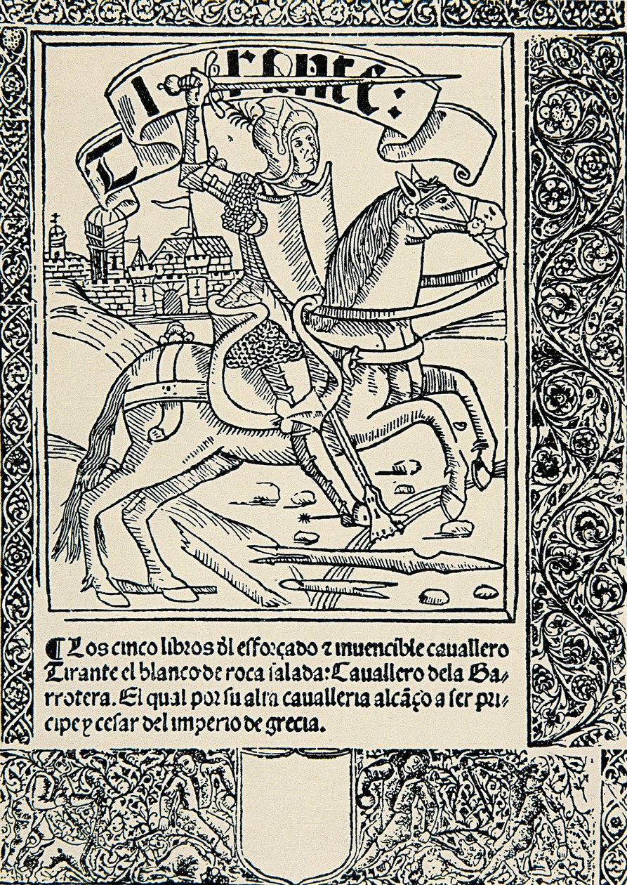 Chevalier sur sa monture, frontispice de l