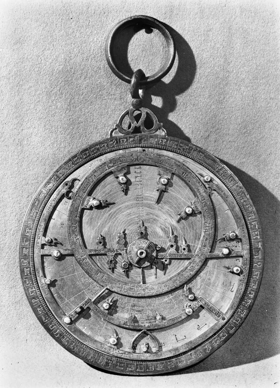 Astrolabe mauresque, de Cordoue, 1054 - Spanish School