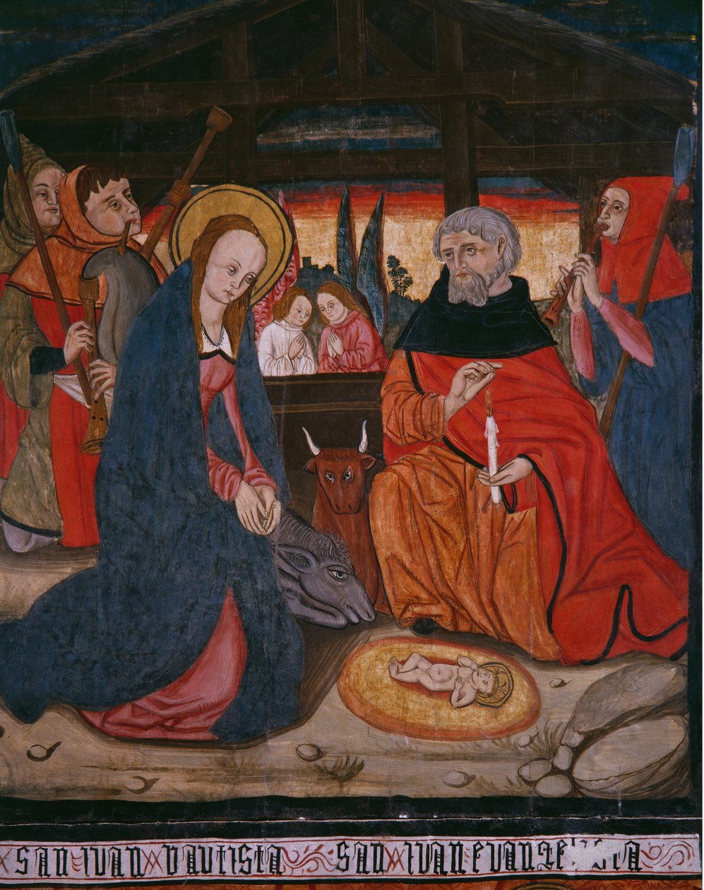 Nativité, panneau de l