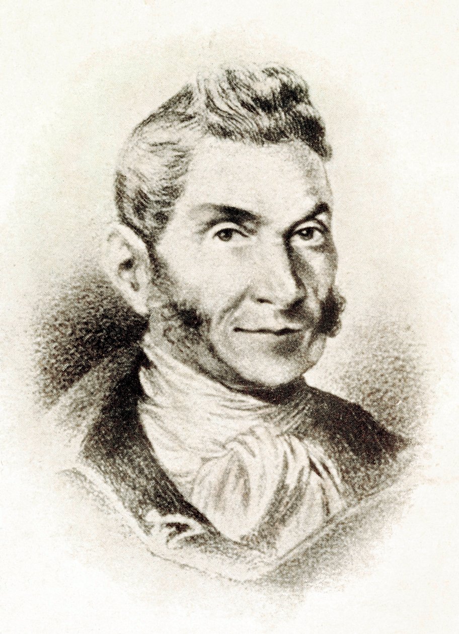 Portrait de Bartolome Jose Gallardo Blanco (1776-1852), intellectuel espagnol, 19ème siècle - Spanish School