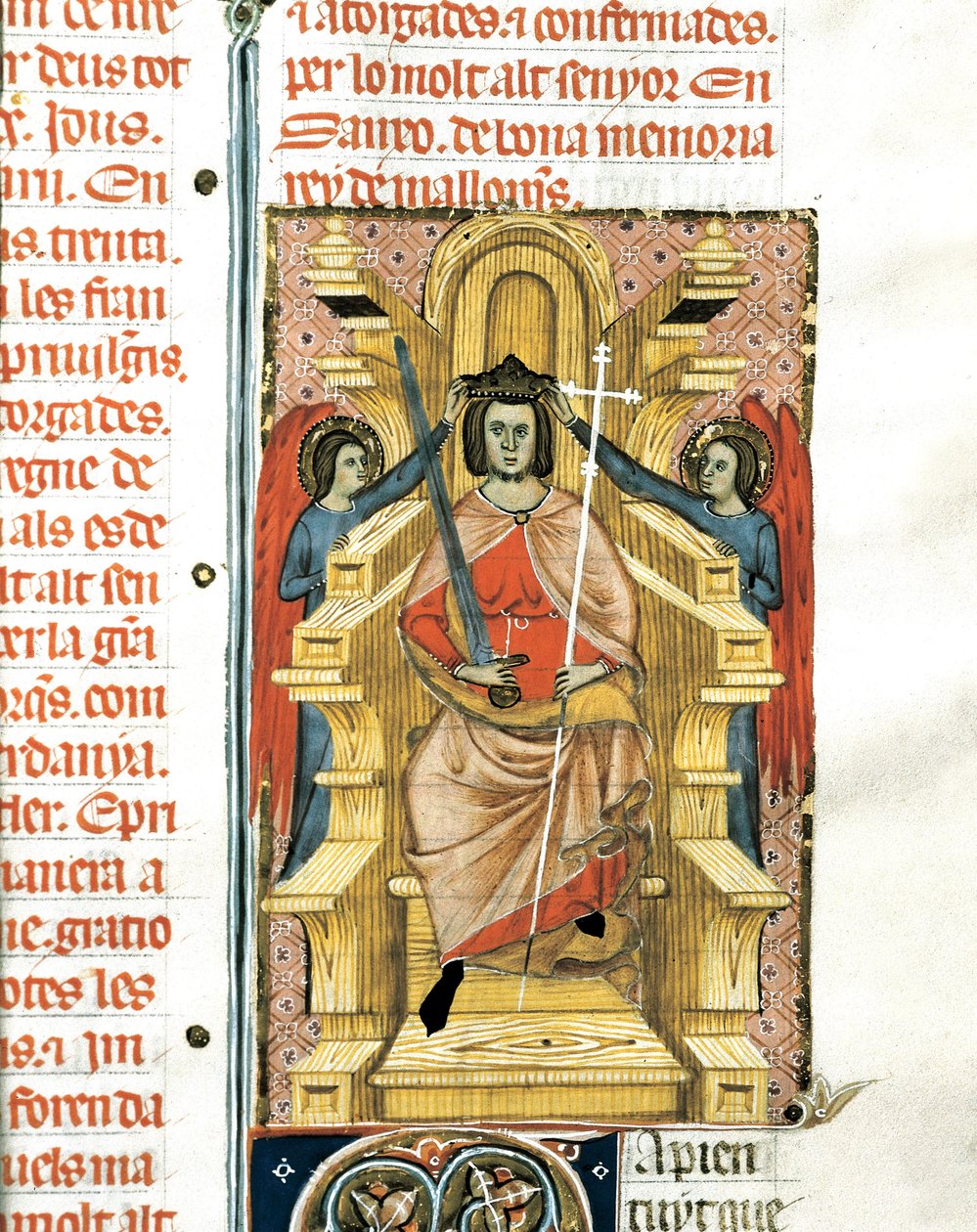 Portrait de Jacques III (Jaime III de Mallorca) - Spanish School