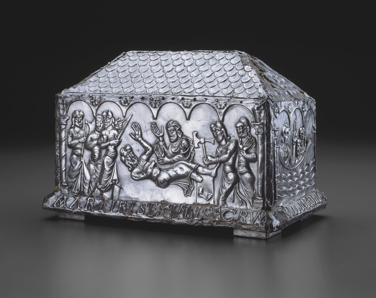 Coffret reliquaire des saints Adrien et Natalia, c.1150 - Spanish School