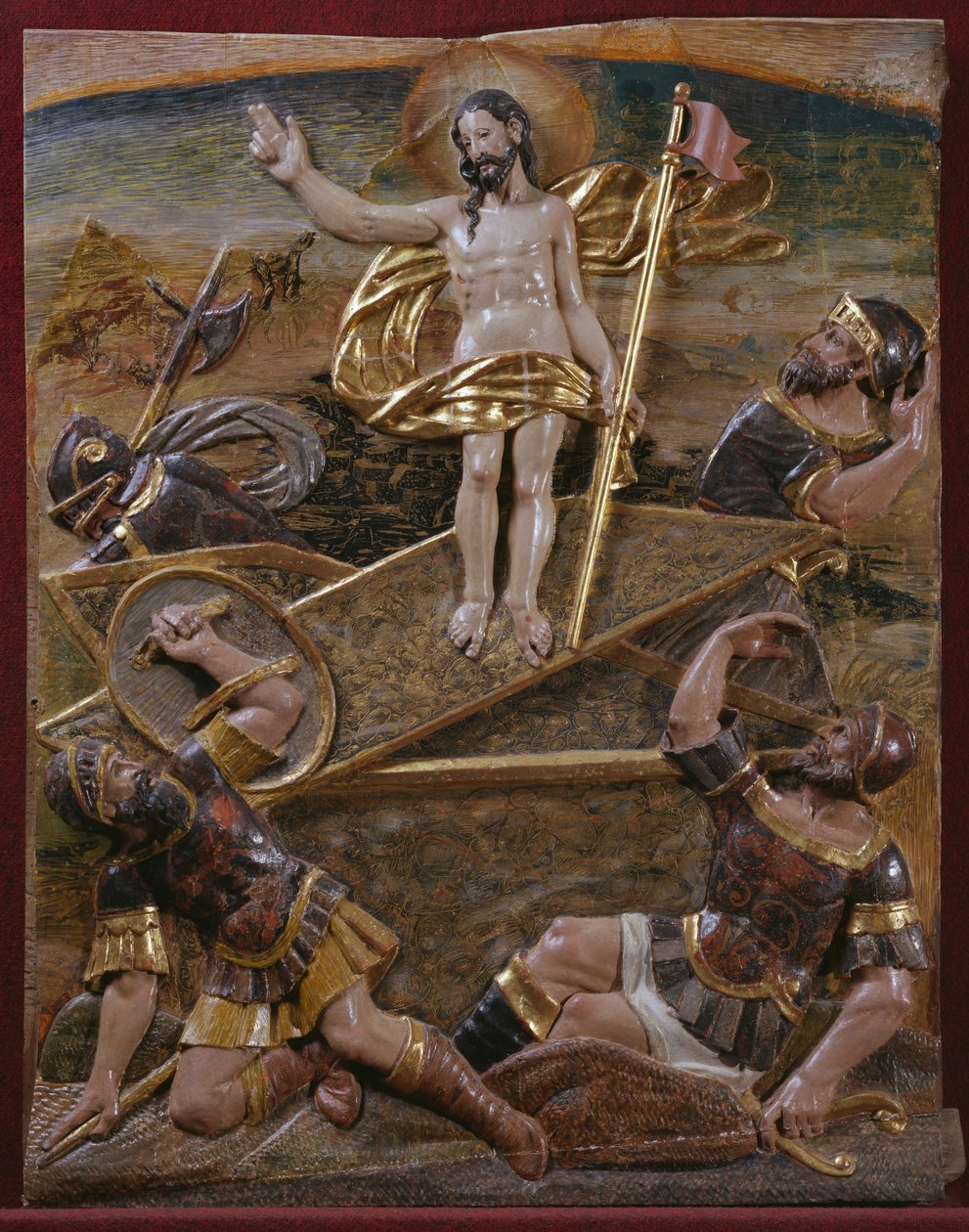 Résurrection, détail d