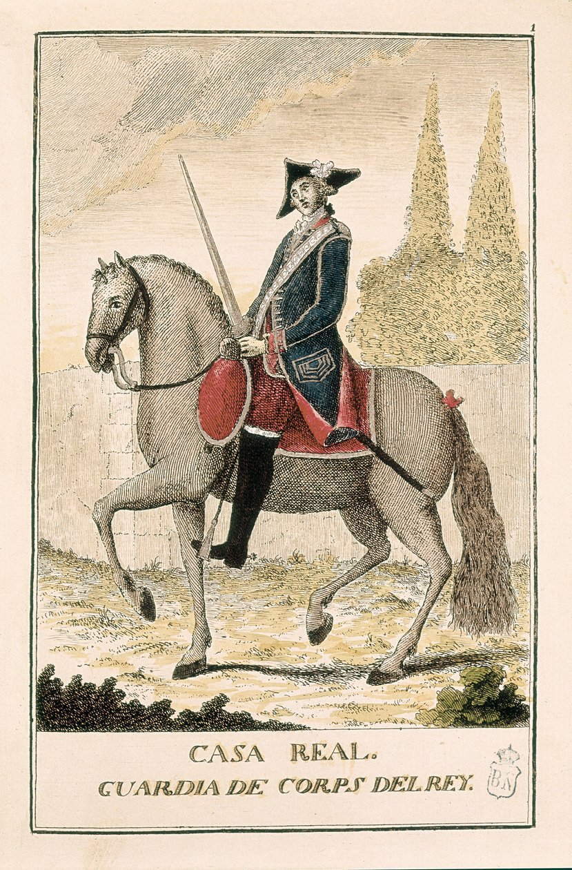 Garde royale à cheval - Spanish School