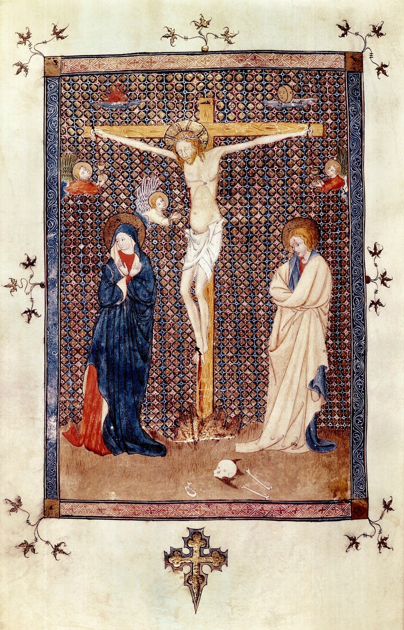 Scène de la crucifixion - Spanish School